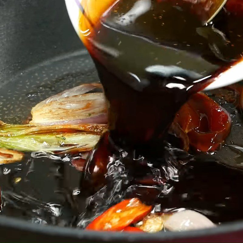 Step 2 Making the Braising Sauce Soy Sauce Braised Eggs