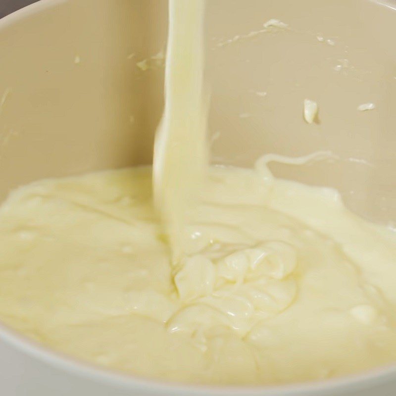 Step 4 Making Cheese Sauce Baked Potatoes with Cheese using an Air Fryer