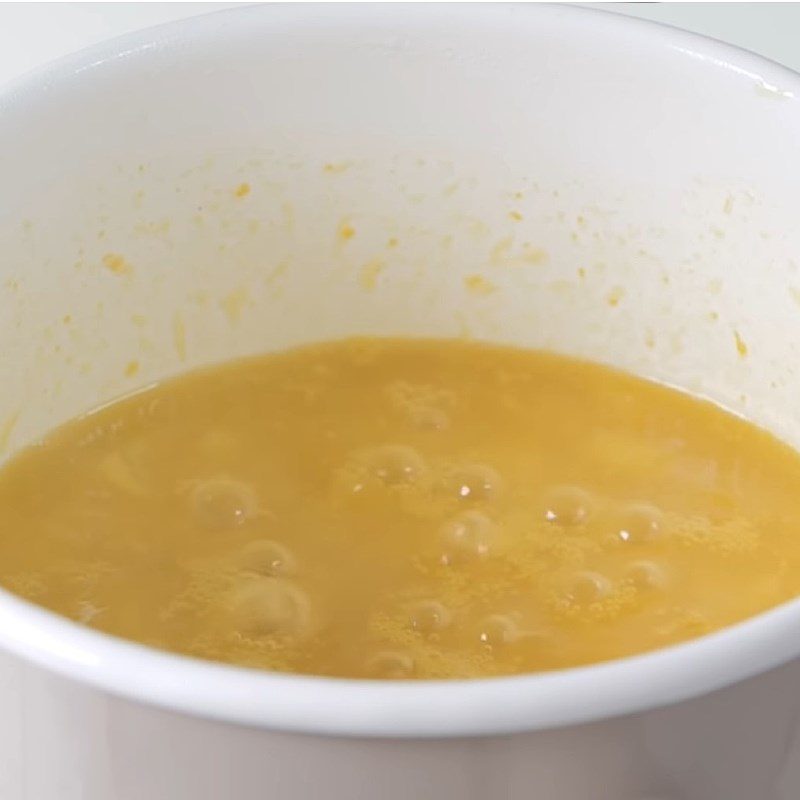 Step 4 Making mango sauce Panna cotta with mango sauce