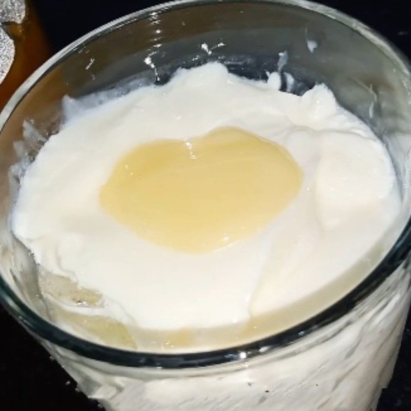 Step 4 Make dac seed yogurt with passion fruit Dac seed yogurt with passion fruit