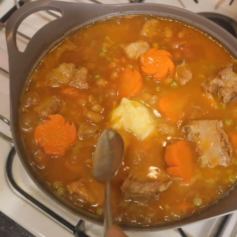 Step 3 Cooking Pork Ribs with Peas