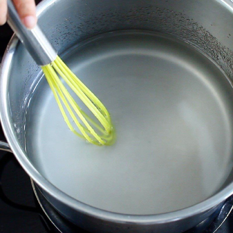 Step 3 Make strawberry jelly for milk tea