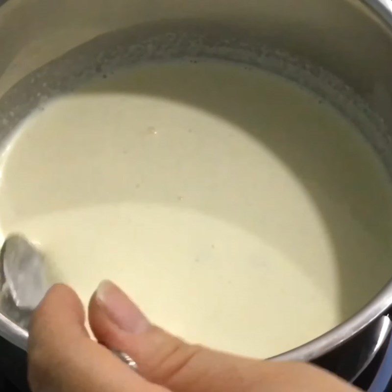 Step 3 Making fresh cheese jelly Fresh cheese milk tea