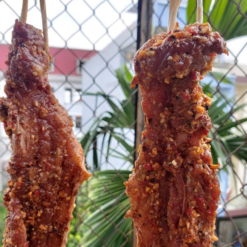 Step 3 Making sun-dried pork belly