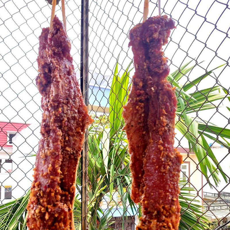 Step 3 Making sun-dried pork belly