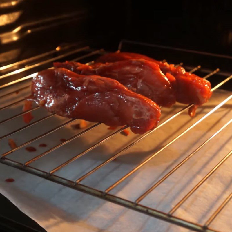 Step 3 Make char siu Char siu meat