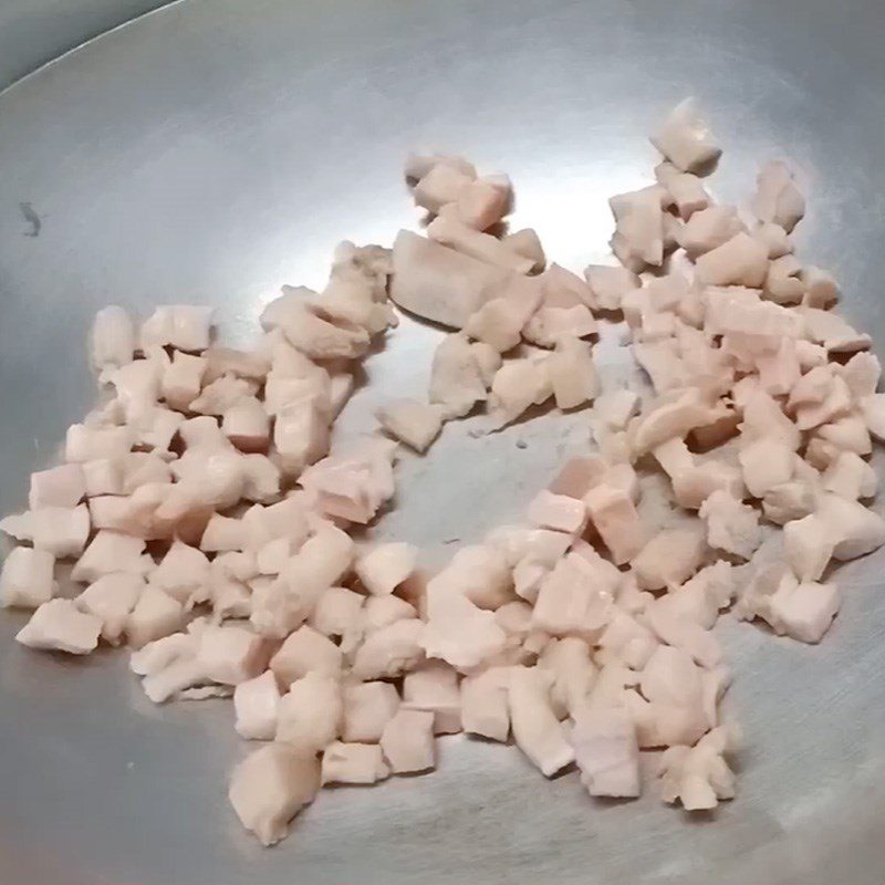 Step 3 Making Fried Pork Fat Mixed Jackfruit Da Nang
