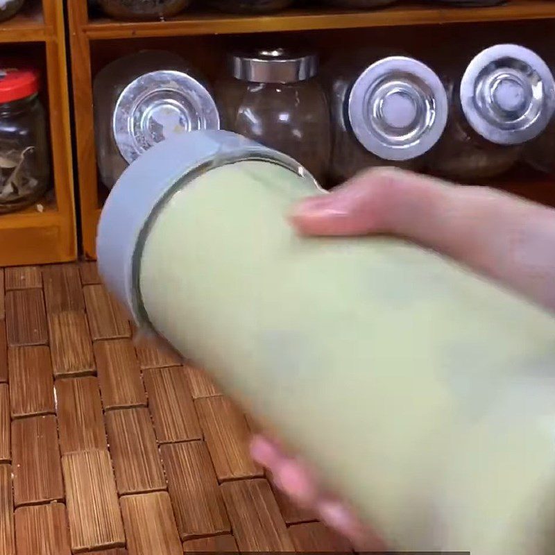 Step 3 Make keto avocado milk tea Keto avocado milk tea