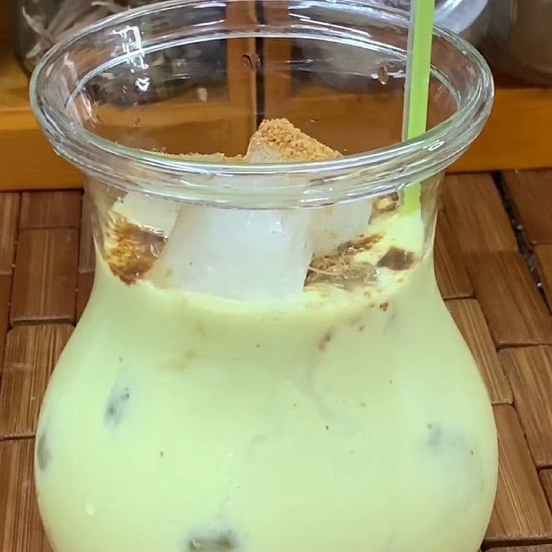 Step 3 Make keto avocado milk tea Keto avocado milk tea