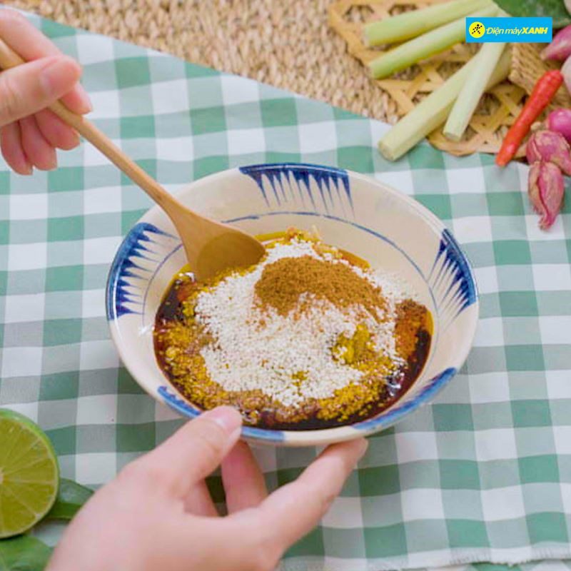 Step 1 Make the marinade sauce Thai-style Grilled Chicken