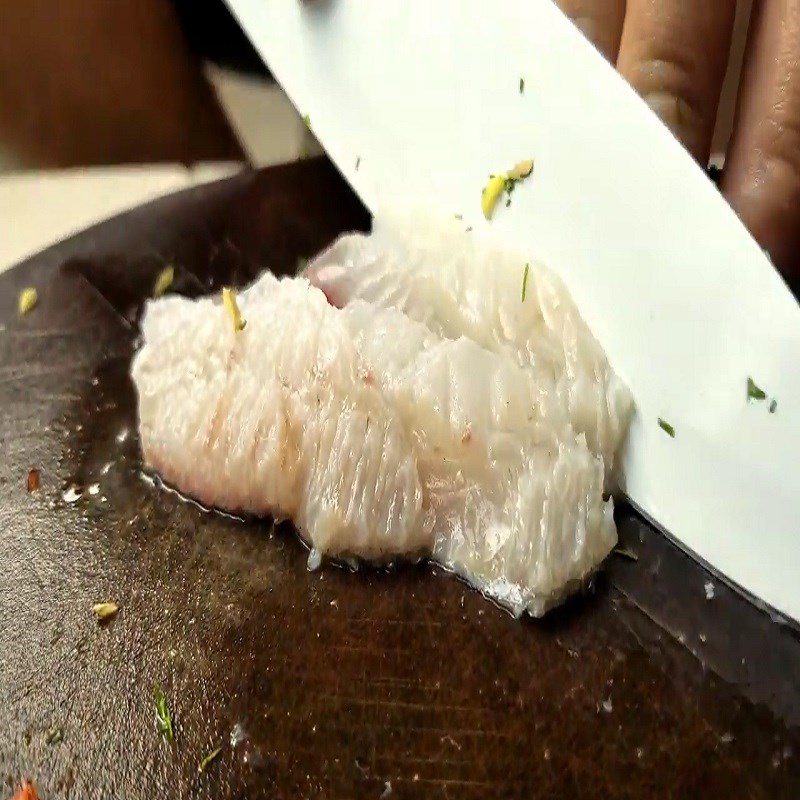 Step 1 Prepare the Fish for Sour Pickled Tilapia Hot Pot