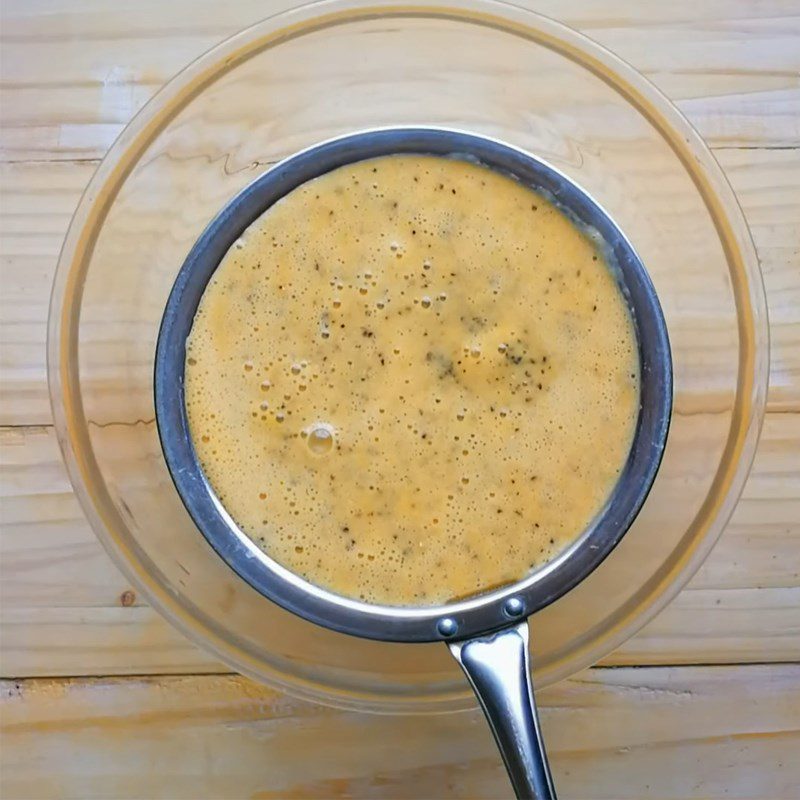 Step 3 Strain the passion fruit juice Passion Fruit Juice