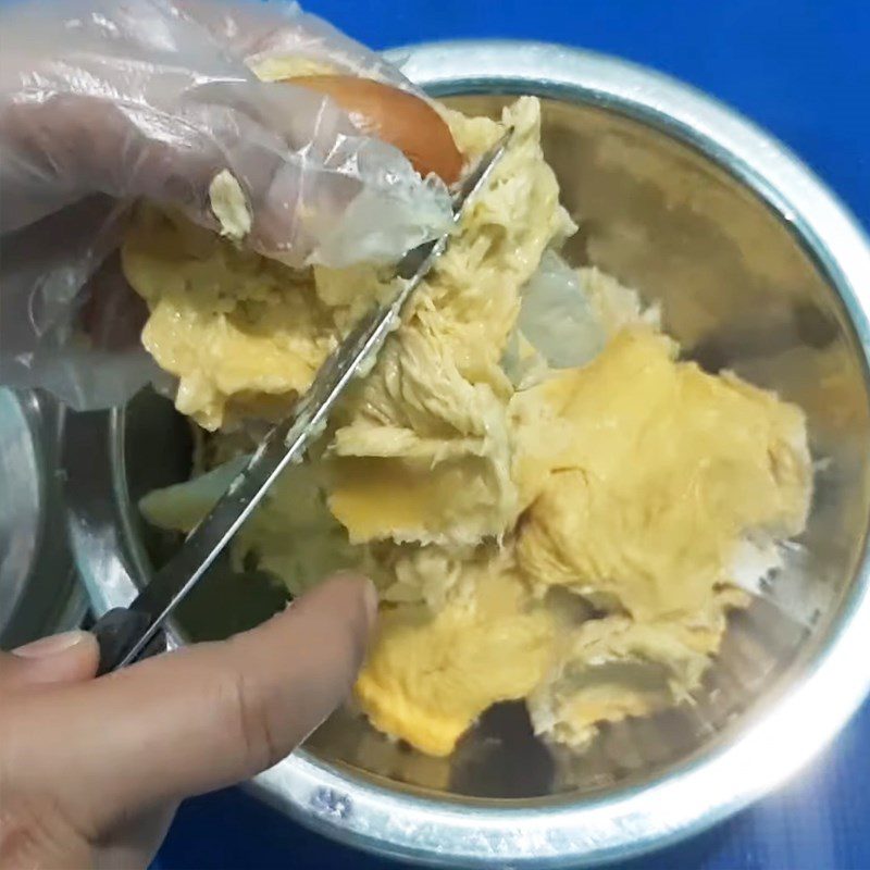 Step 1 Filter avocado and durian Avocado durian ice cream