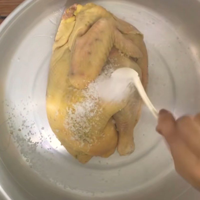 Step 2 Boiled Chicken Bamboo Shoot Chicken