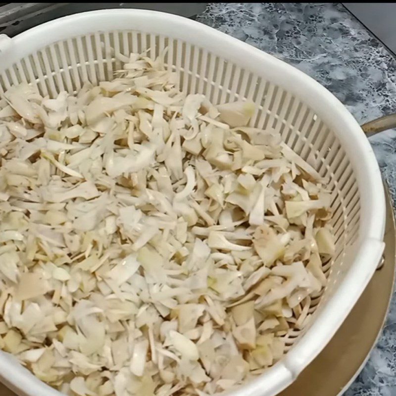 Step 2 Boiled Young Jackfruit Vegetarian Mixed Salad Da Nang