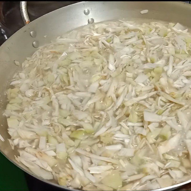 Step 2 Boiled Young Jackfruit Vegetarian Mixed Salad Da Nang