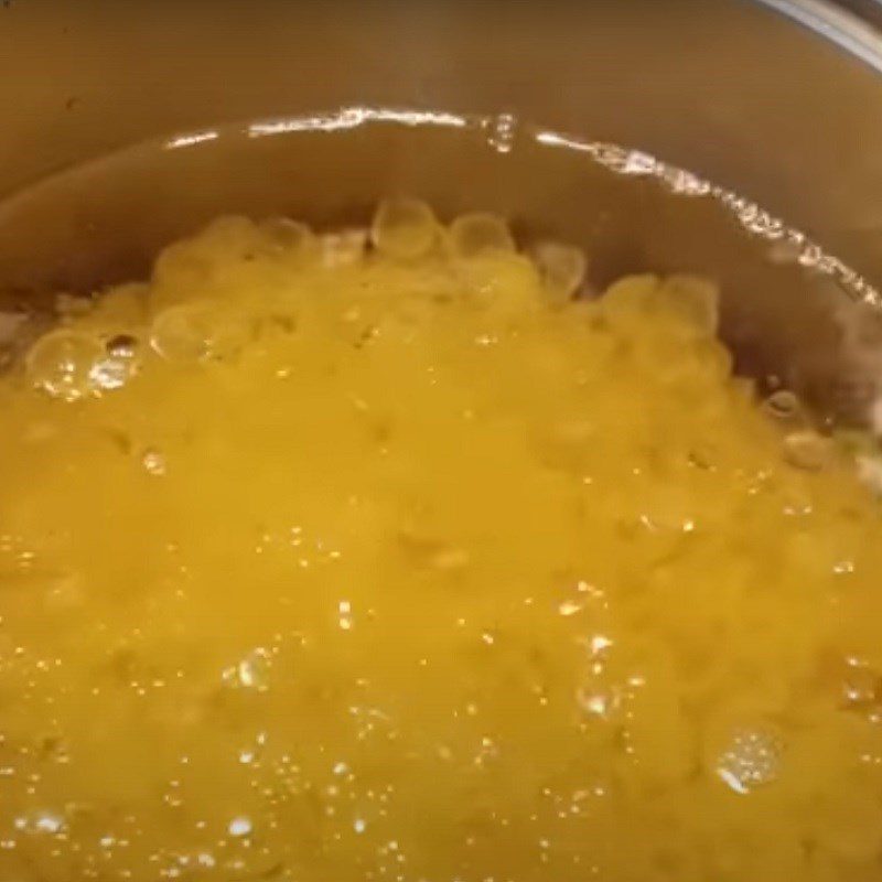 Step 4 Boiling Noodles Pork Ribs and Meatballs