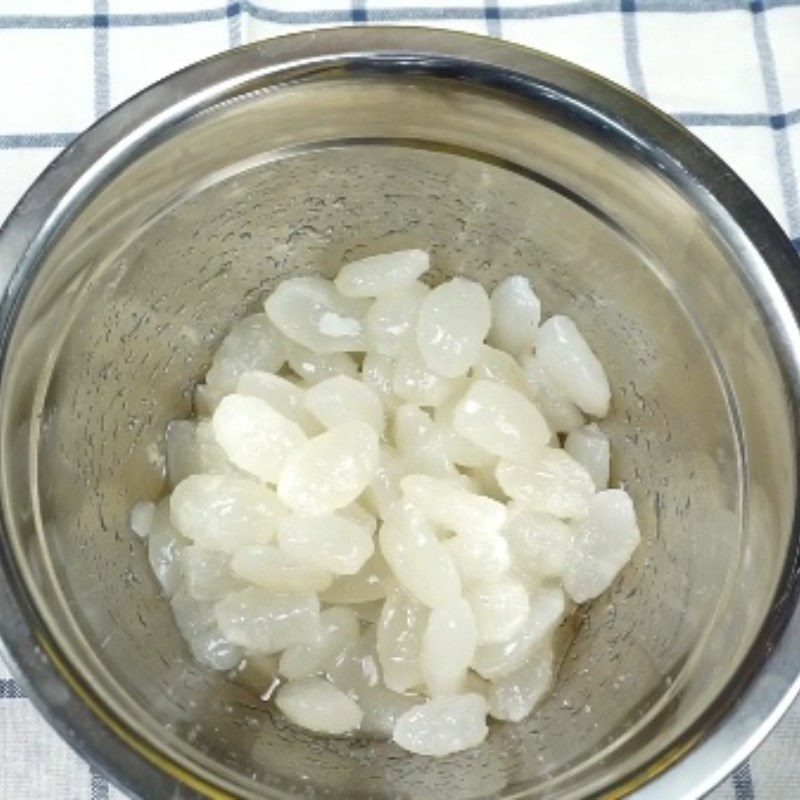 Step 2 Boil and Marinate Jackfruit Seeds Butterfly Pea Jackfruit Seed Yogurt