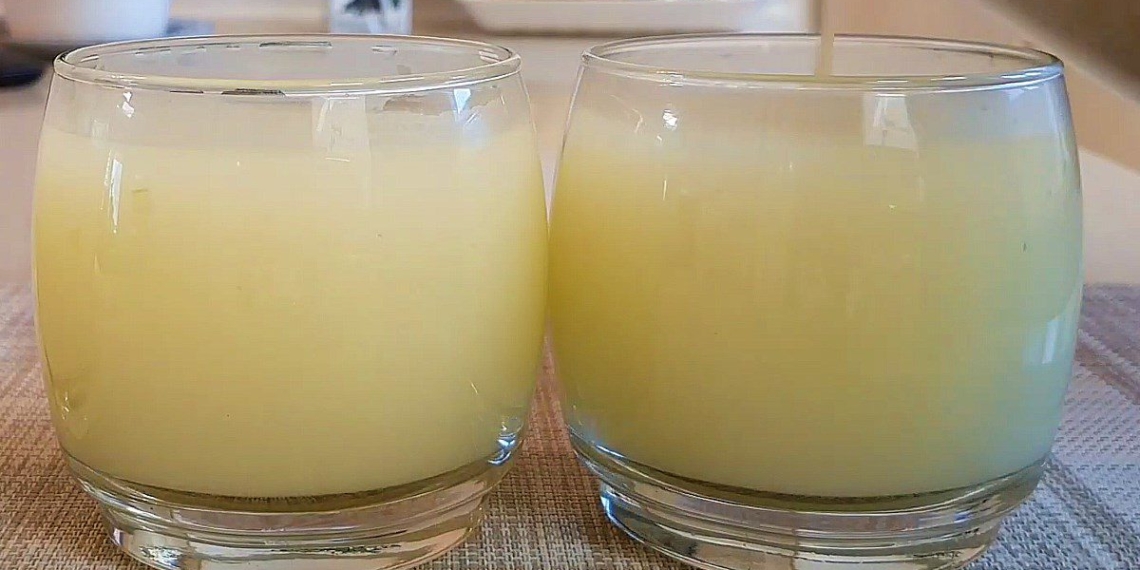 make juice from pineapple with blender 00597