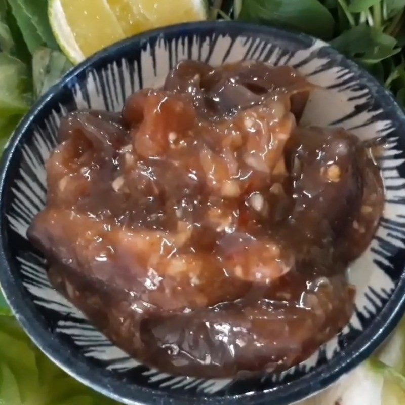 Step 5 Final Product Simple fish sauce mixed with garlic and chili