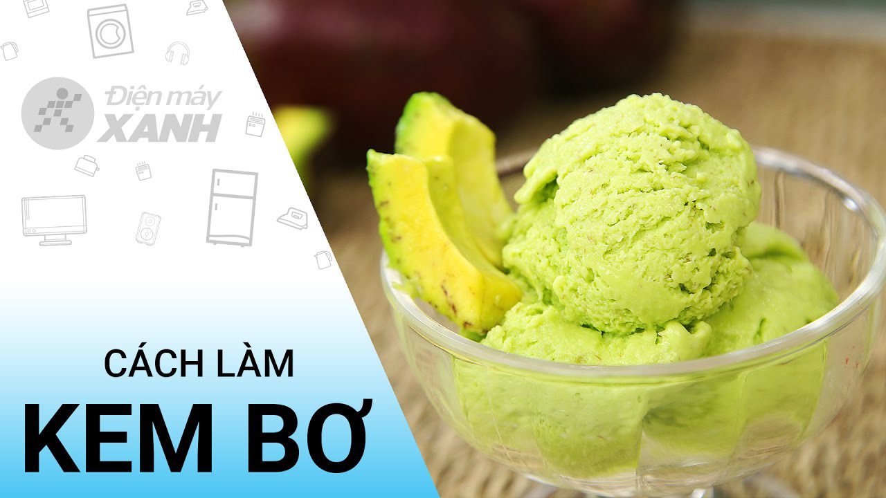 Avocado ice cream
