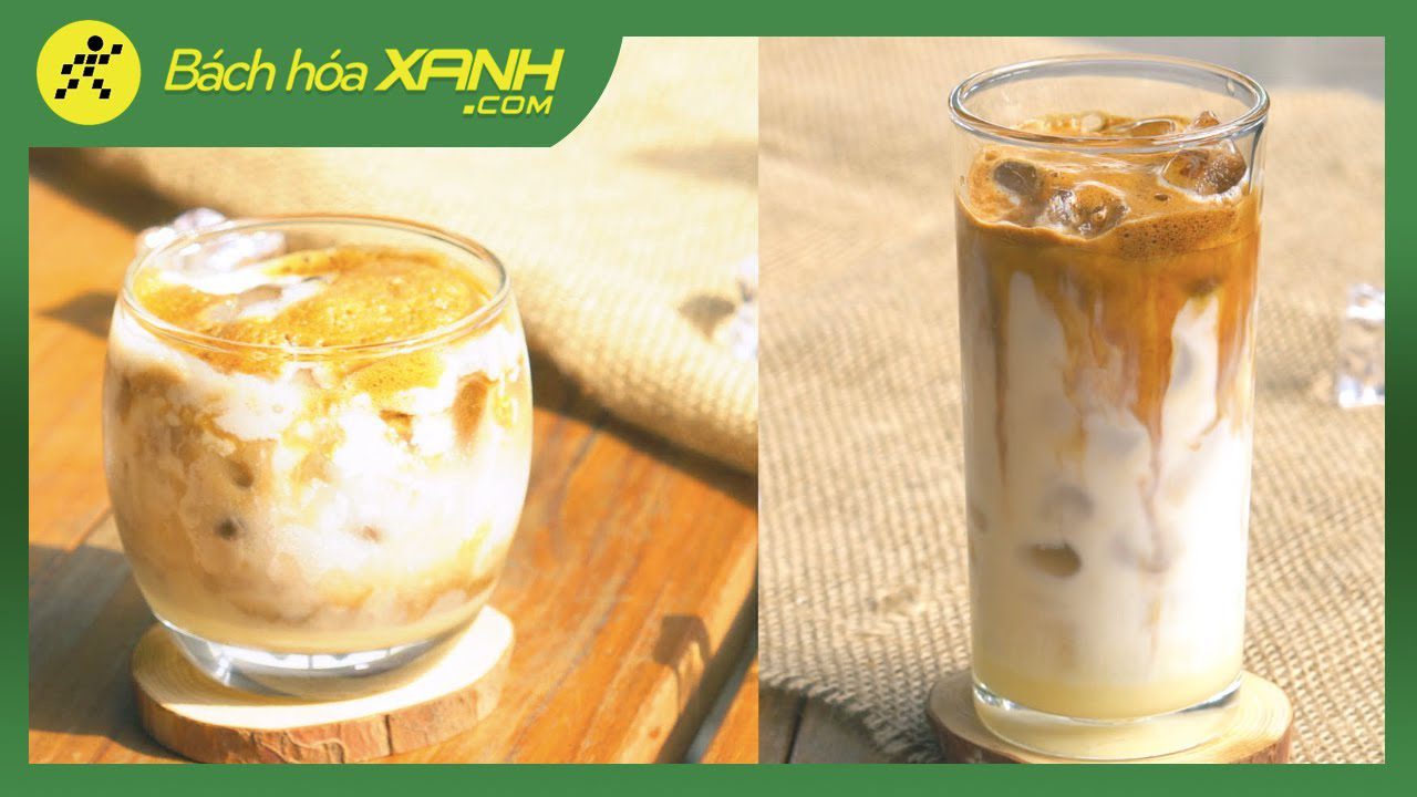 Coconut milk coffee