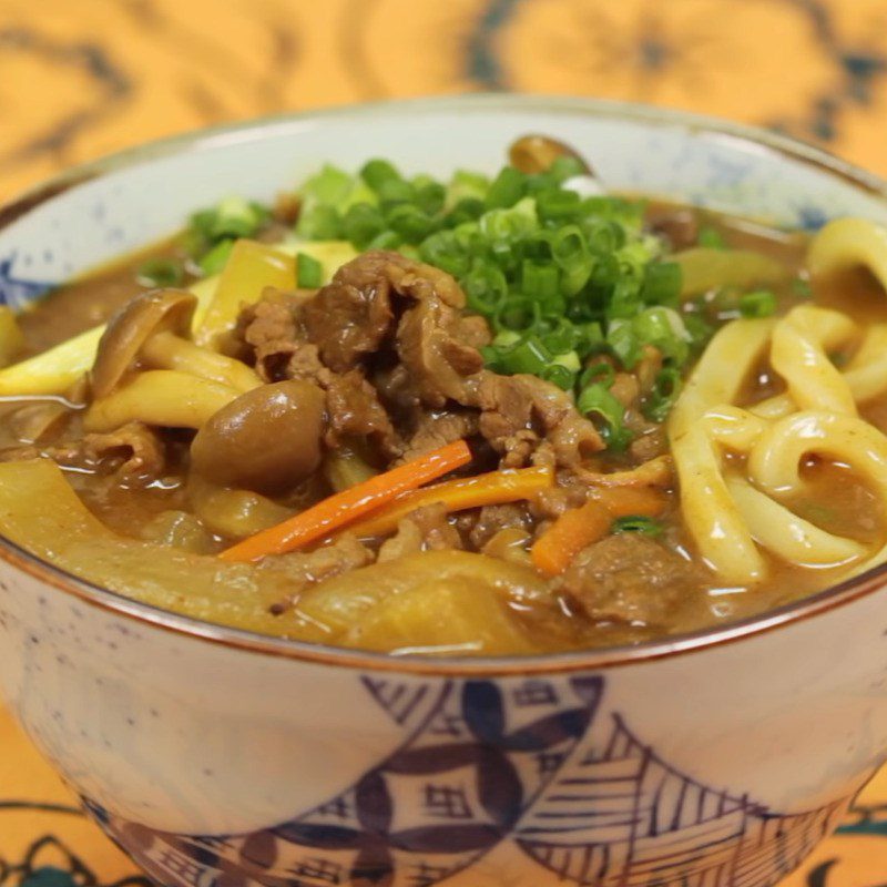 Step 7 Final Product Beef Curry Udon