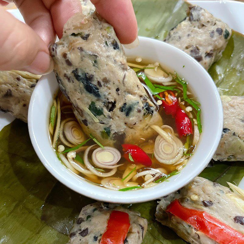 Step 5 Finished Product Steamed Snail Cake