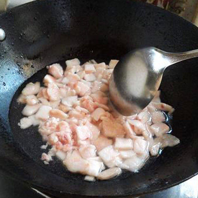 Step 2 Prepare other ingredients Steamed snail cake