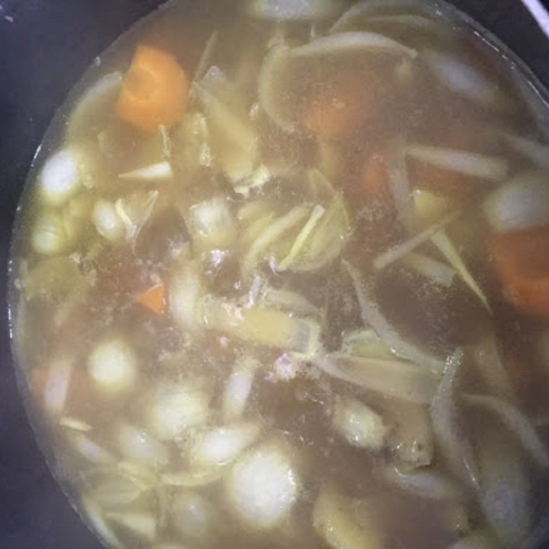 Step 4 Cooking curry Japanese curry rice