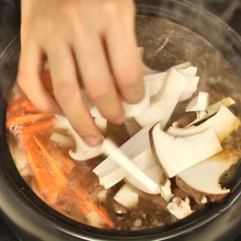 Step 5 Cook the beef soup Korean bulgogi beef soup