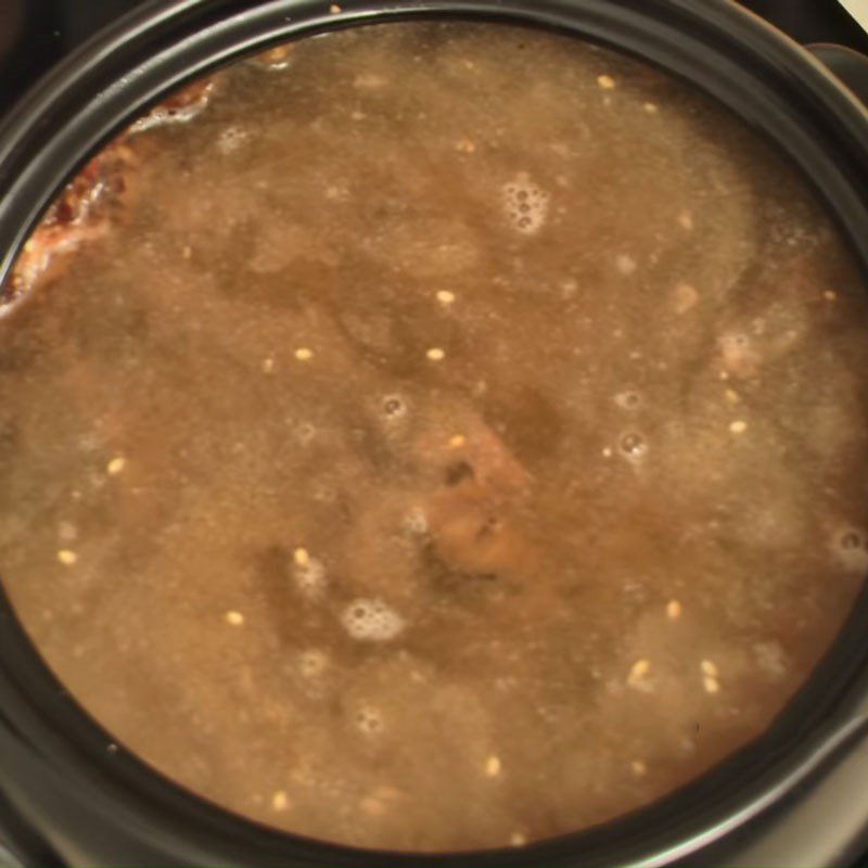 Step 5 Cook the beef soup Korean bulgogi beef soup