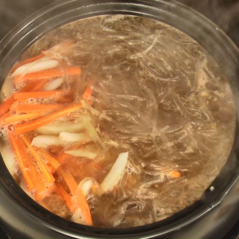 Step 5 Cook the beef soup Korean bulgogi beef soup