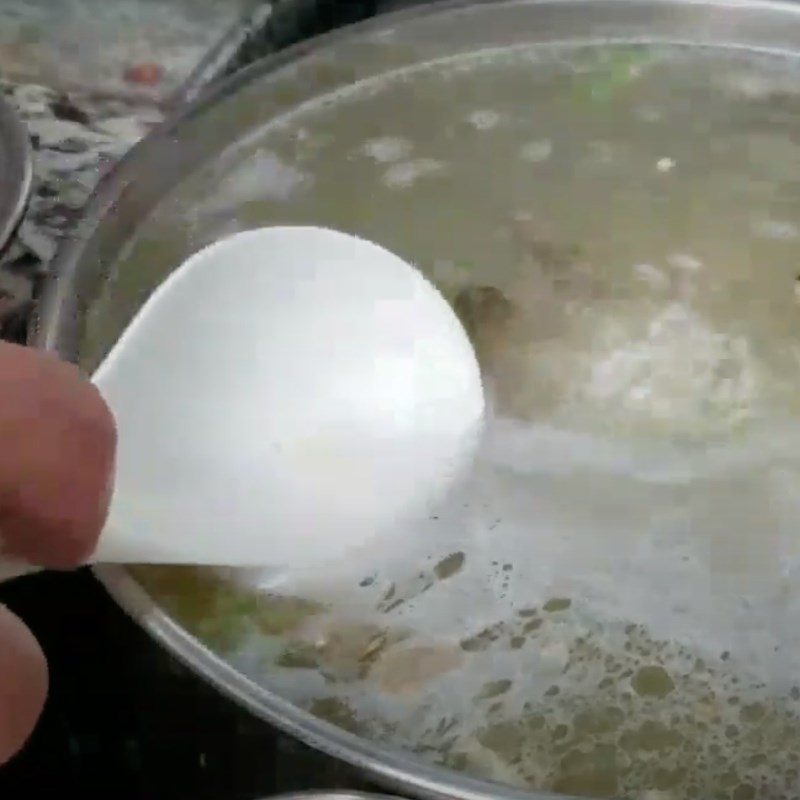 Step 4 Cook the Porridge Grouper Porridge