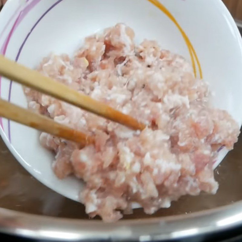 Step 4 Cooking porridge for rib porridge using pressure cooker
