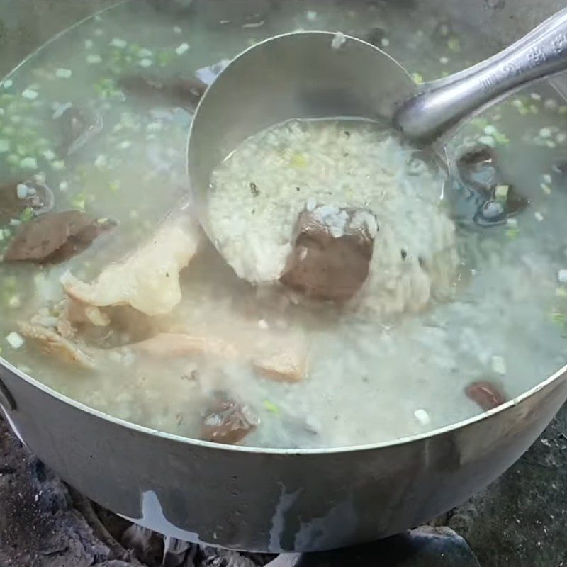 Step 4 Cooking porridge for Western-style porridge