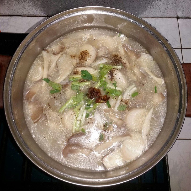 Step 3 Cook quail porridge Quail porridge