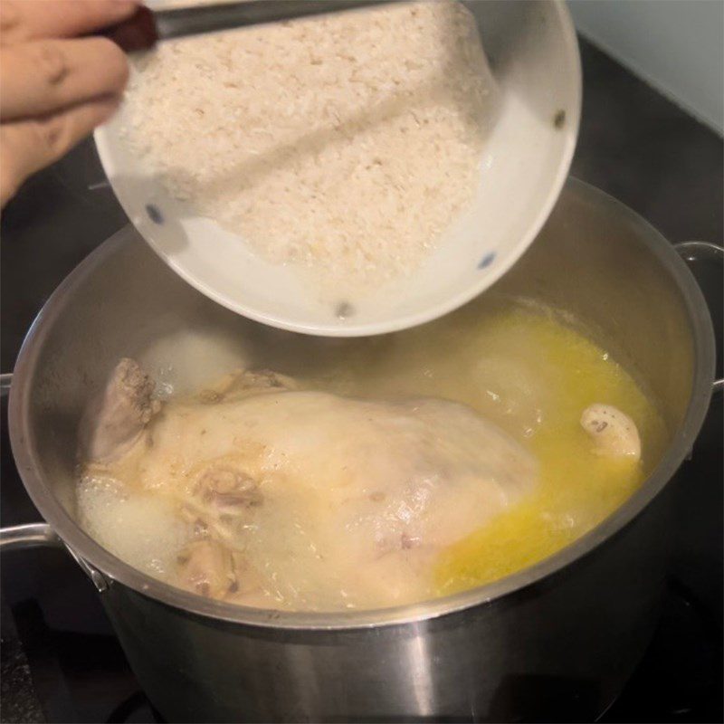 Step 2 Duck porridge