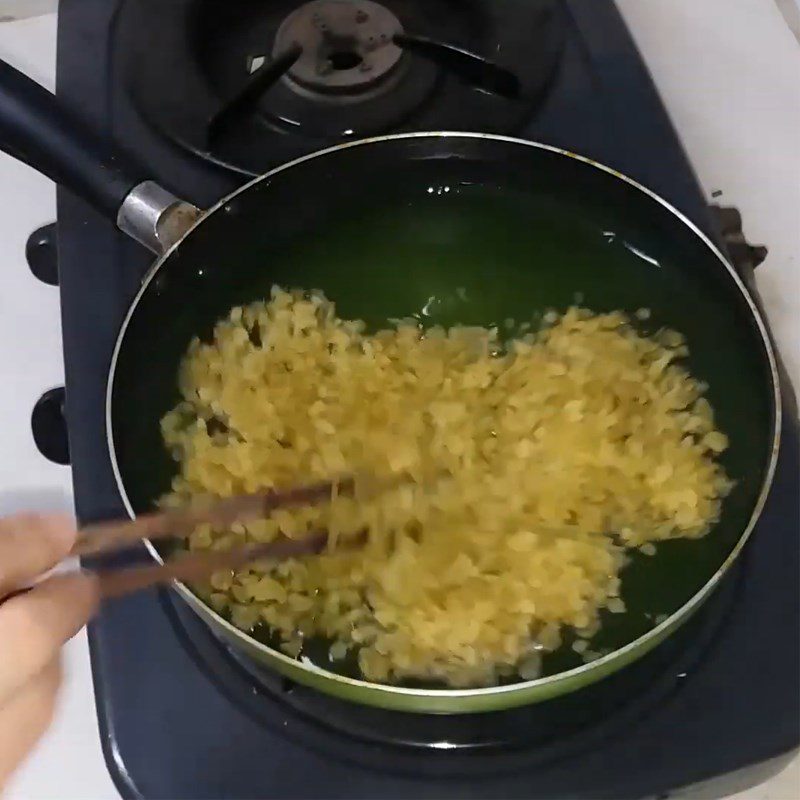 Step 3 Cook the dessert Che com