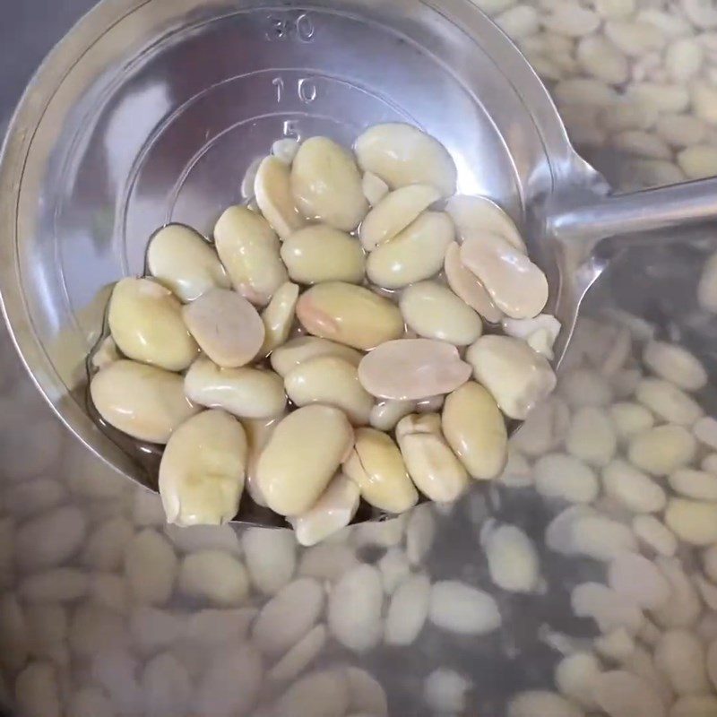 Step 2 Cook the soybean dessert Soybean dessert