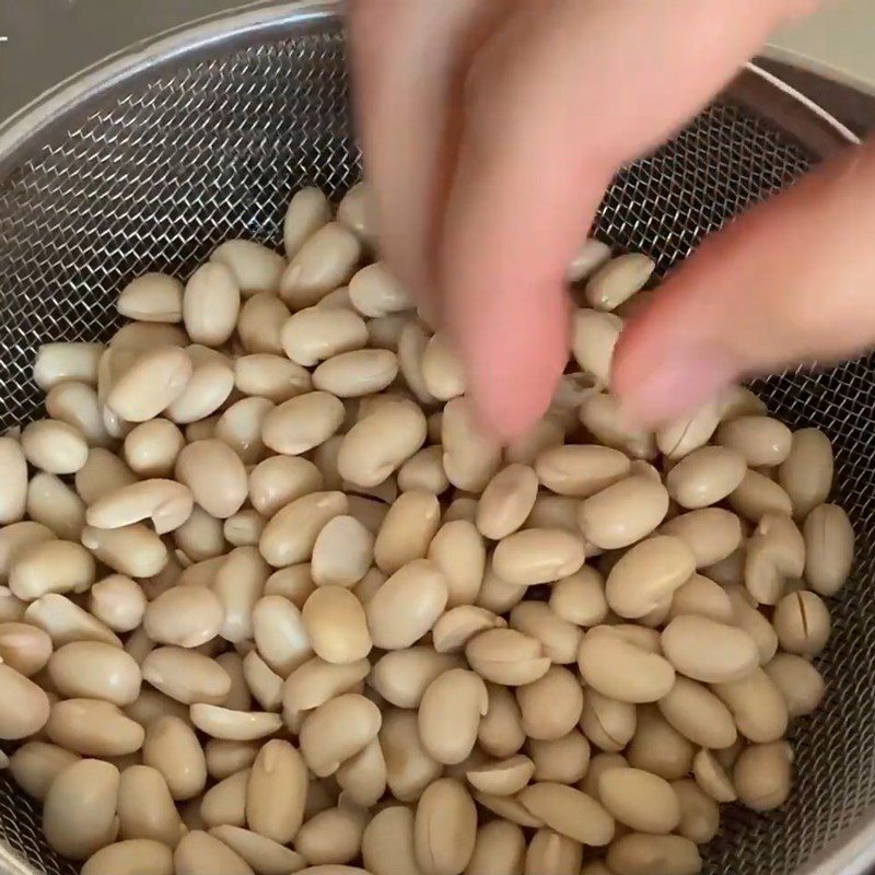 Step 2 Cooking Soybean Pudding Coconut milk soybean pudding