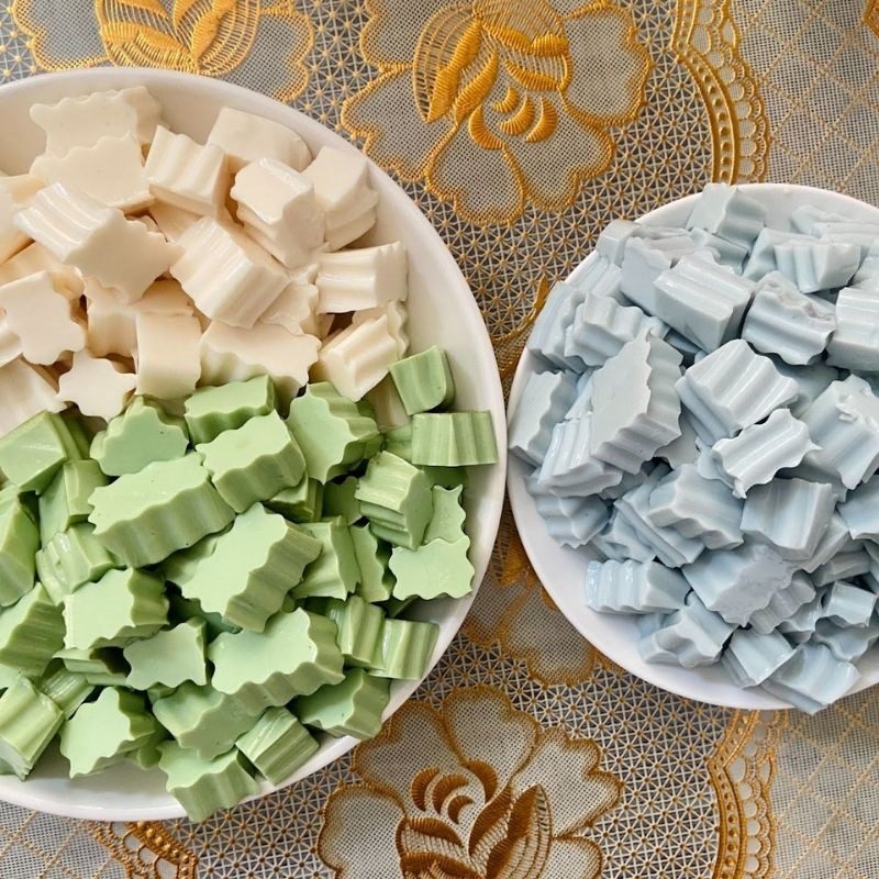 Step 3 Cooking Khuc Bach Dessert Khuc Bach Dessert without whipping cream