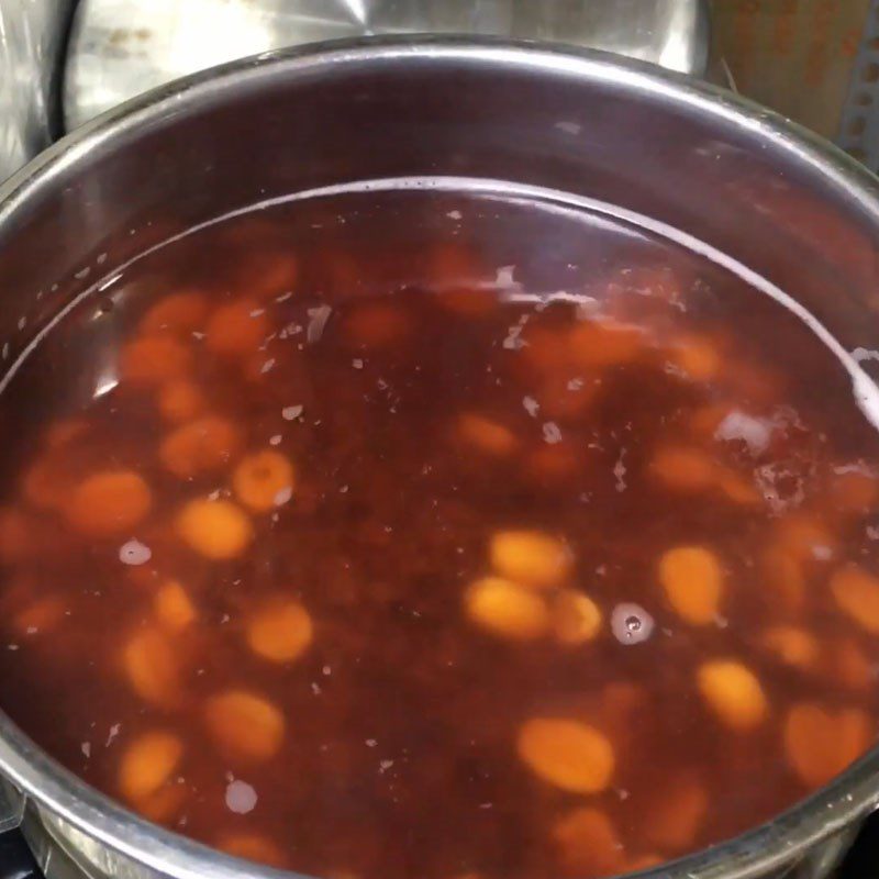 Step 2 Cook brown rice and lotus seeds Brown rice lotus seed milk