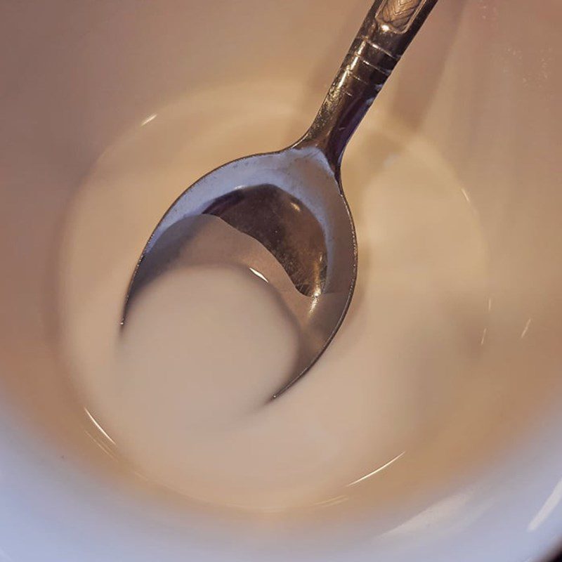 Step 3 Cook the coconut milk mixture Banana ice cream with coconut milk without a blender