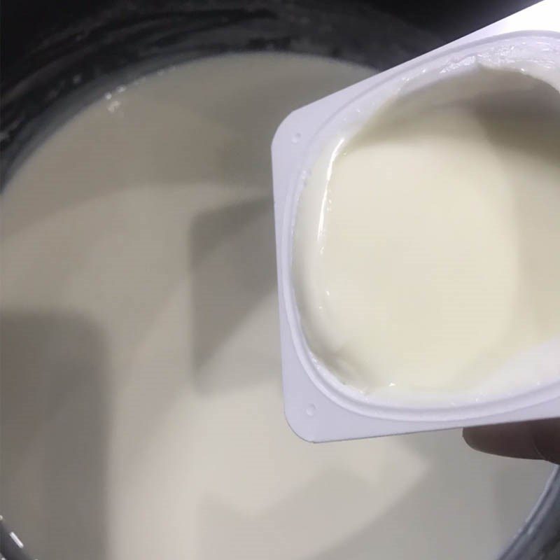 Step 1 Cook the milk mixture Yogurt using an air fryer