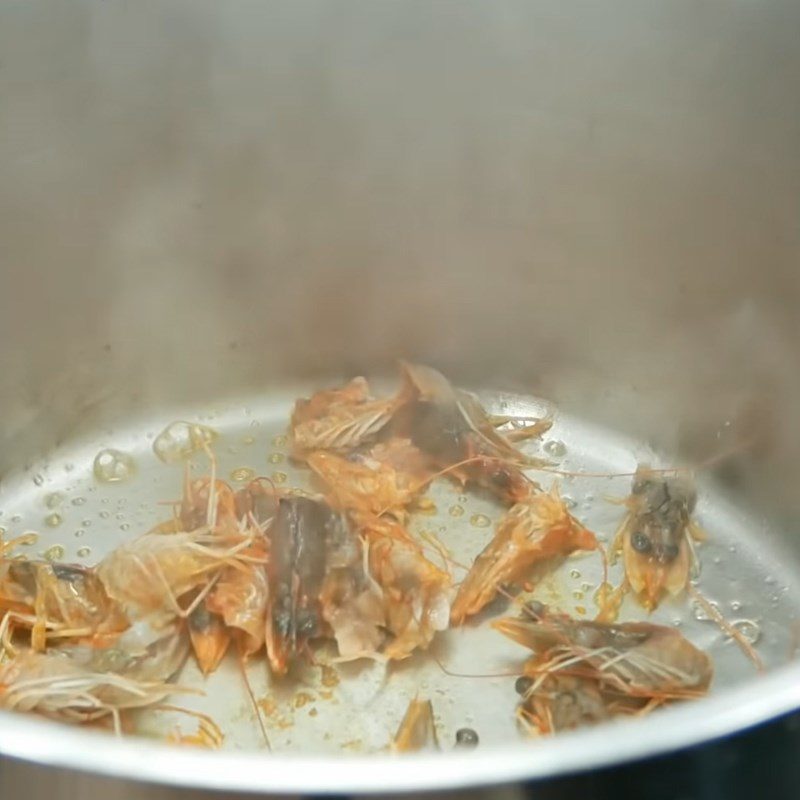 Step 3 Cook Hotpot Tom Yum Shrimp