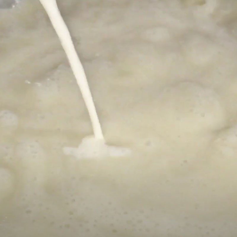 Step 3 Cook soursop with milk Soursop ice cream