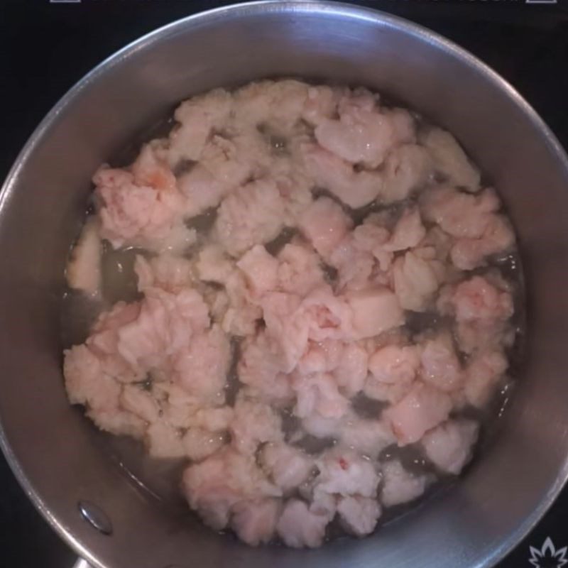 Step 1 Cooking pork fat Sapporo ramen