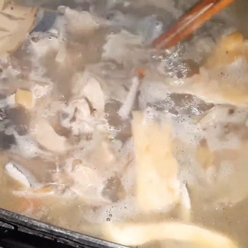 Step 4 Cooking the hot pot broth Snake Chicken Hot Pot