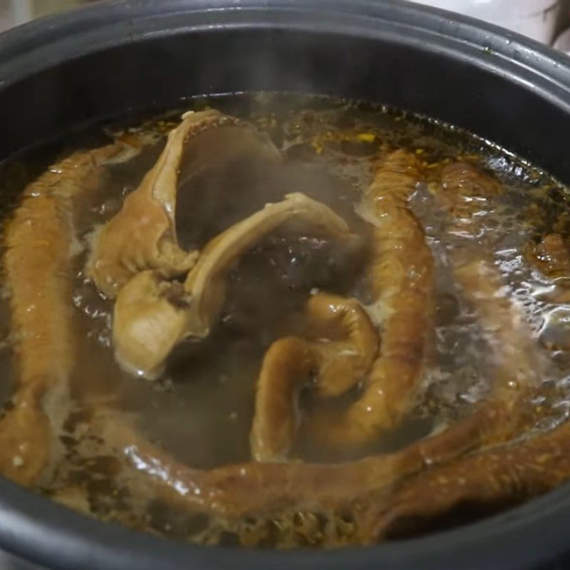 Step 4 Cooking phá lấu Hủ tiếu hồ